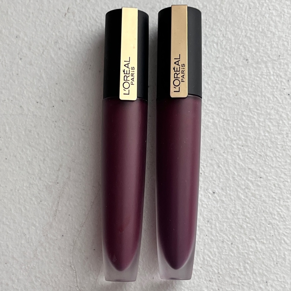 COPY - X2- L'Oreal Paris Makeup Rouge Signature Matte Lip Stain, 442 I Captivate